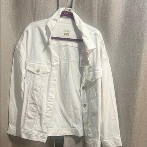 Lilly Pulitzer Bright White Denim Jacket